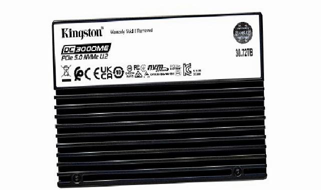 Kingston, Yeni Kuşak Data Merkezleri İçin 30,72 TB Gen5 U.2 NVMe SSD Modelini Tanıttı