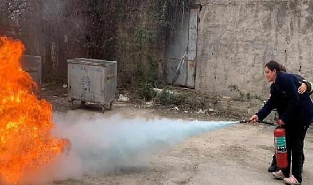 KOBİTEM’in yangın eğitimi ile hastaneler inançta