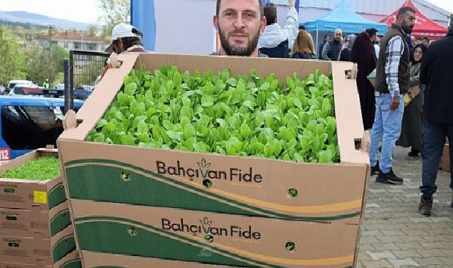 Kocaeli’de çiftçilere zerzevat fidesi dayanağı