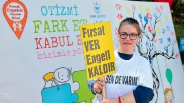 Konak’ta Otizm Farkındalık Günü’nde ‘Biz de Varız’ dediler