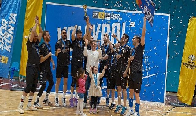 Konya Büyükşehir Kurumlar Ortası Voleybol Turnuvası Tamamlandı