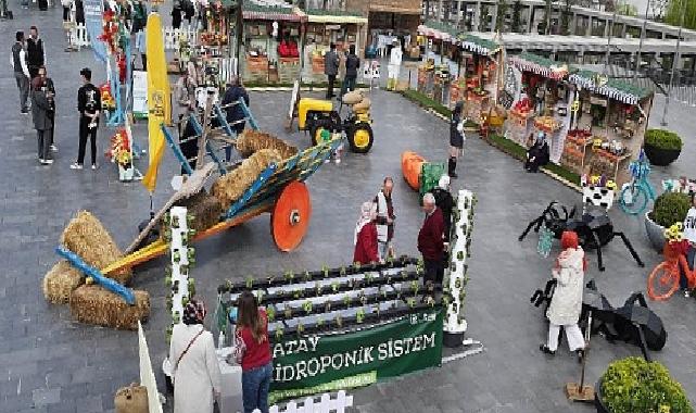 Konya Büyükşehir’in Tarım Haftasına Özel Hazırladığı Stantlar İlgi Görüyor