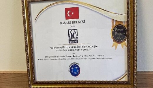 KOSKİ’ye “Dijital Birliktelik Zirvesi”nde Muvaffakiyet Dokümanı