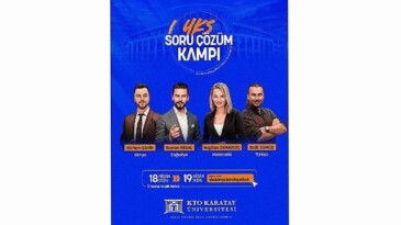 KTO Karatay Üniversitesi Tarafından Düzenlenen YKS Kamp Programına Sayılı Günler Kaldı