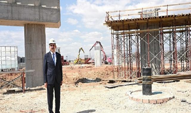 Lider Altay İnşası Süren TÜMOSAN Kavşağı’nda İncelemelerde Bulundu