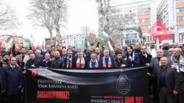 Lider Büyükakın’dan Filistin’e dayanak