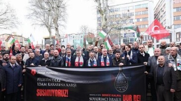 Lider Büyükakın’dan Filistin’e dayanak