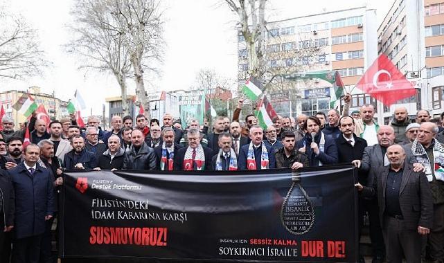 Lider Büyükakın’dan Filistin’e dayanak