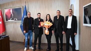 Lider Çerçioğlu’na Aydın Ağrılılar Derneği’nden Ziyaret