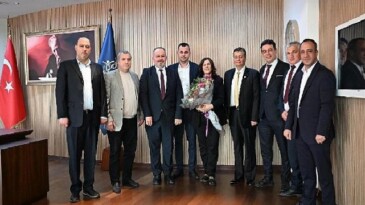 Lider Çerçioğlu’na Nazilli Sürücüler ve Arabacılar Odası’ndan ziyaret