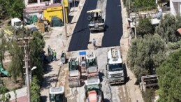 Lider Çerçioğlu’nun Çalışmaları ile Akbük Yolu Yenileniyor