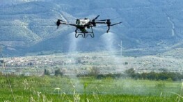 Lider Çerçioğlu’nun Tarıma ve Üreticilere Takviyeleri Sürüyor: Tarlalar Drone ile Fiyatsız Gübreleniyor
