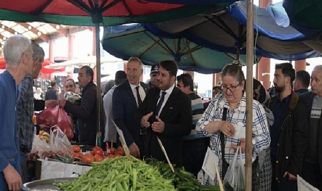 Lider Çırpanoğlu’ndan Salı Pazarına Ziyaret