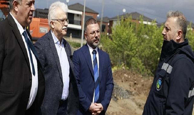 Lider Deveciler, Altınyol Caddesi’ndeki Altyapı Çalışmalarını İnceledi