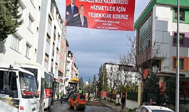 Lider Eşki sabah mesaisine Egemenlik Mahallesi’nde başladı