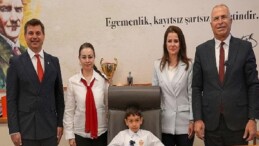 Lider Işık, 23 Nisan’da koltuğunu Ege’ye devretti