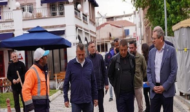 Lider Mesut Ergin Cunda’da Çalışmaları Yerinde İnceledi