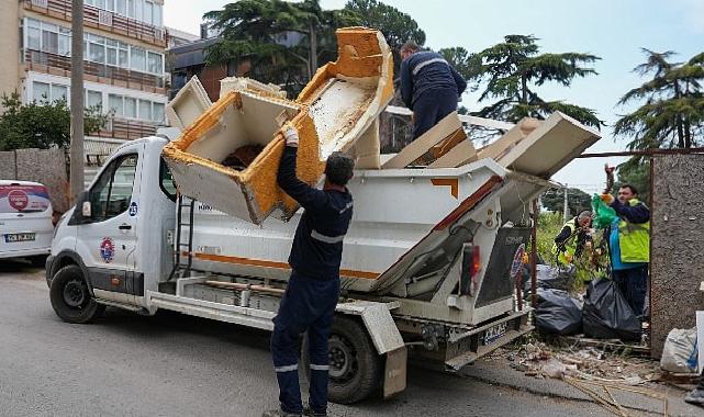 Maltepe Belediyesi bahar paklığında sürat kesmiyor