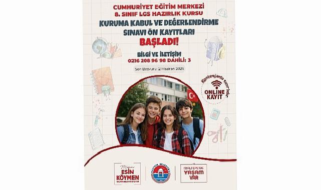 Maltepe Belediyesi’nin LGS Hazırlık Kursları’na müracaatları başladı