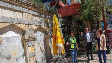 Maltepe’nin tarihi mirası “Feyzullah Efendi Çeşmesi” yenileniyor
