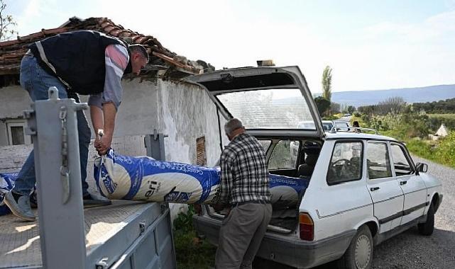 Manisa Büyükşehir’den Afetzede Üreticilere Dayanak