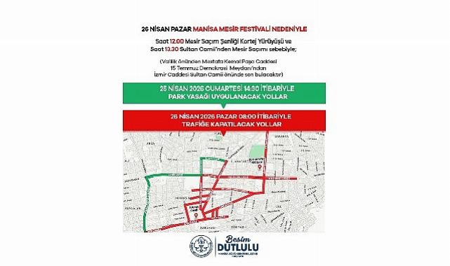 Manisa’da 25-26 Nisan’da Bu Yollar Kapalı Olacak