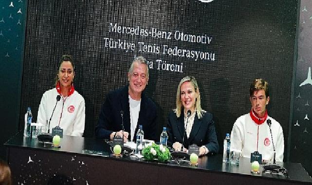Mercedes-Benz Otomotiv, Türkiye Tenis Federasyonu’nun Ana Sponsoru Oldu
