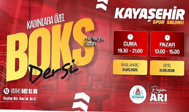 Nevşehir’de Bayanlara Özel Boks Dersleri Başlıyor