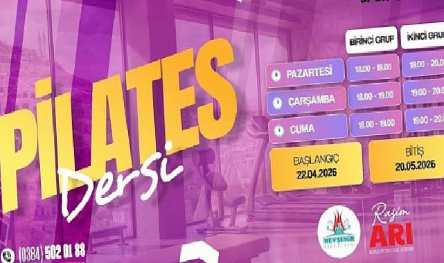 Nevşehir’de Bayanlara Özel Pilates Ders Kayıtları Başladı