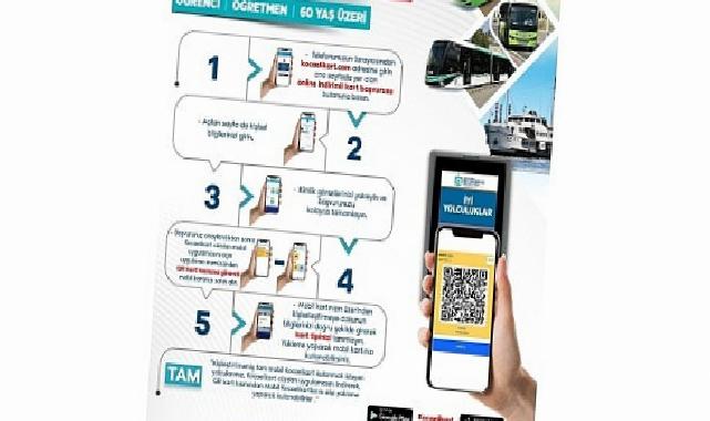 ‘Online Kocaeli Kart’ ile ulaşımda dijital kolaylık