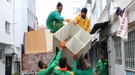 Osmangazi’de Çöp Meskene Anında Müdahale