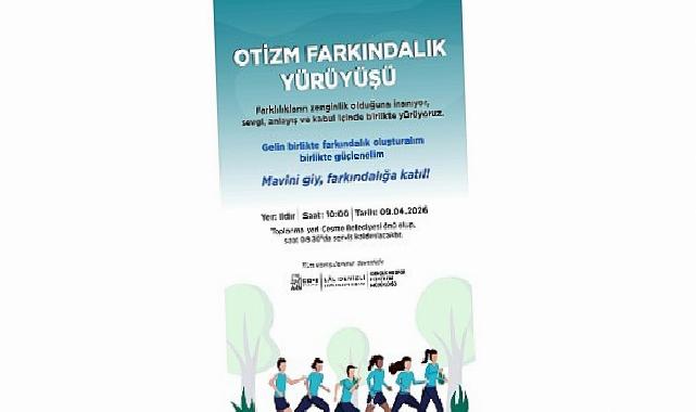 Otizm farkındalık yürüyüşü Çeşme’de düzenleniyor