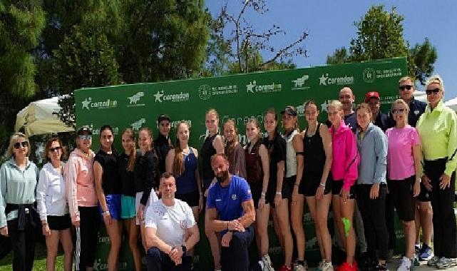 Rus tenisinin yıldızları toprak kort dönemine Corendon Tennis Club Kemer’de hazırlanıyor