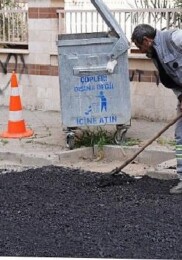Salihli Belediyesi Altyapı Çalışmaları Nedeniyle Bozulan Yollarda Onarım Çalışmalarına Başladı