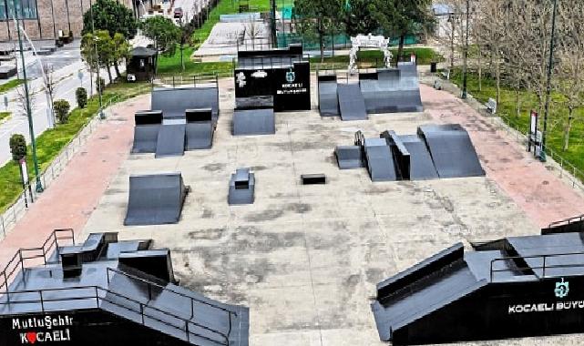 Sekapark’ta Skate Park yenilendi, parkur tam not aldı