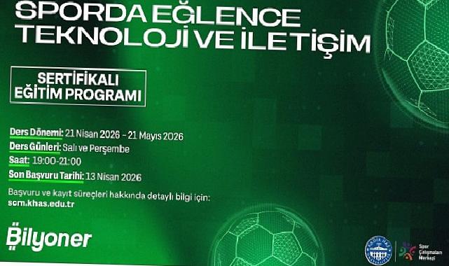 Sporda Cümbüş, Teknoloji ve Bağlantı Sertifika Programı İkinci Kere Başlıyor