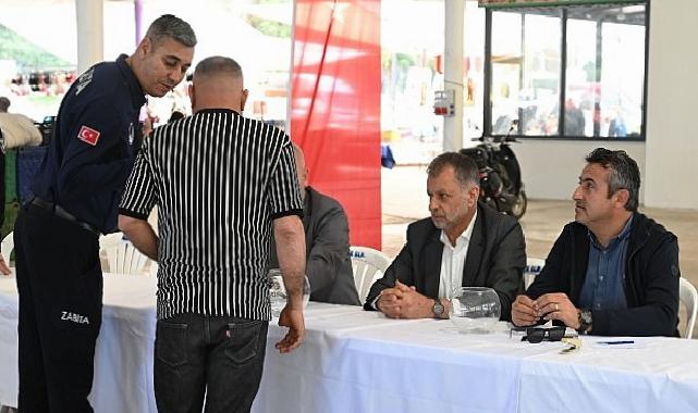 Tekirova dokumacılık pazarı kura çekimi yapıldı