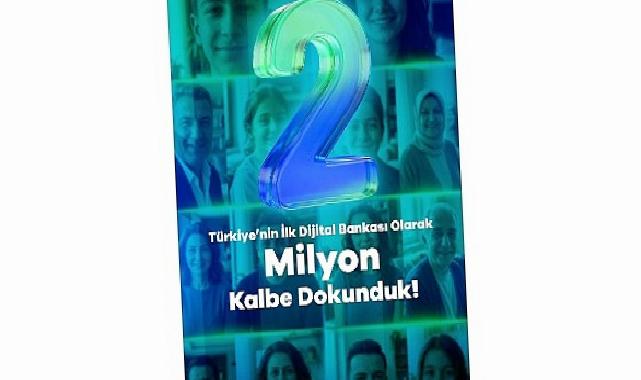 Türkiye’nin birinci dijital bankası Hayat Finans, 2 milyon kullanıcıya ulaştı