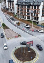 Tuzla-Battalgazi kesişiminde kavşak çalışması başladı