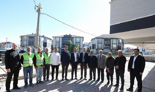 Yeni Mahalle’de 11 Sokakta Tretuvar Çalışması Sürüyor