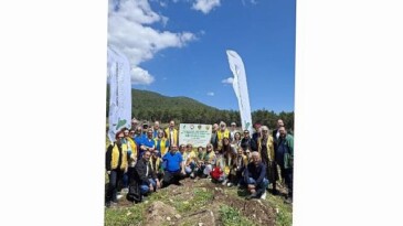 “Yeşil Adım” Projesiyle 11 Bin 581 Fidan hayat buldu.