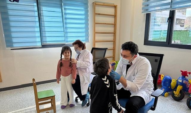 Yuvamız Bakırköy’de Miniklere Sıhhat Taraması