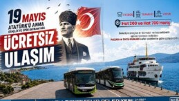 19 Mayıs’ta toplu taşıma fiyatsız
