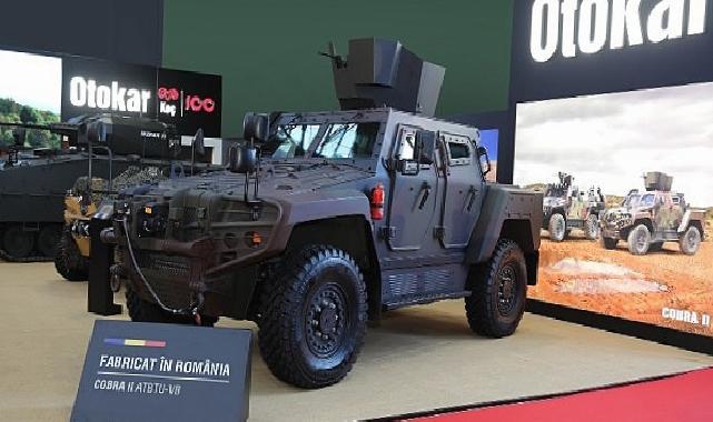 Avrupa Birliği’nde Üretilen Birinci Türk Zırhlı Aracı “COBRA II” Romanya’da Sahneye Çıktı