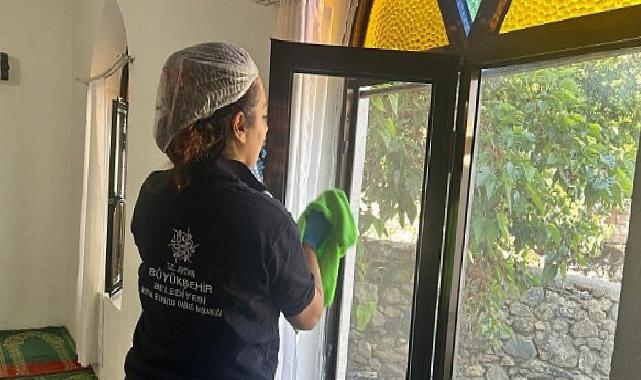 Aydın Büyükşehir Belediyesi’nden Kurban Bayramı Öncesi Mescitlerde Paklık