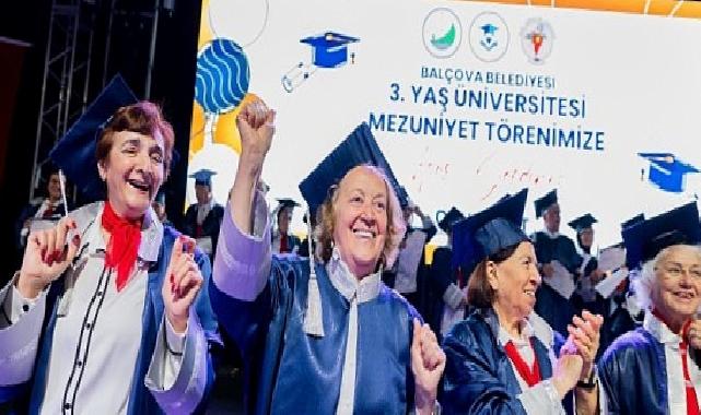 Balçova’da Mezuniyet Coşkusu: 3. Yaş Üniversitesi’nde Kepeler Umuda Atıldı