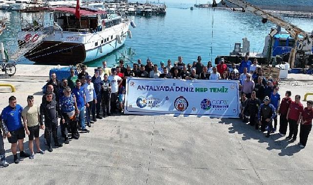 Balıkçı Barınağı’nda deniz taban paklığı