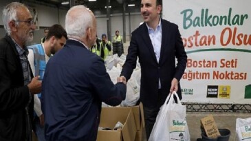 “Balkonlar Bostan Olsun” Projesinde Dağıtımlar Devam Ediyor