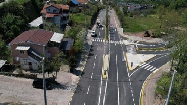 Başiskele’de yeni kavşak hizmete açıldı