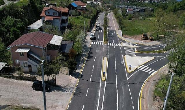 Başiskele’de yeni kavşak hizmete açıldı